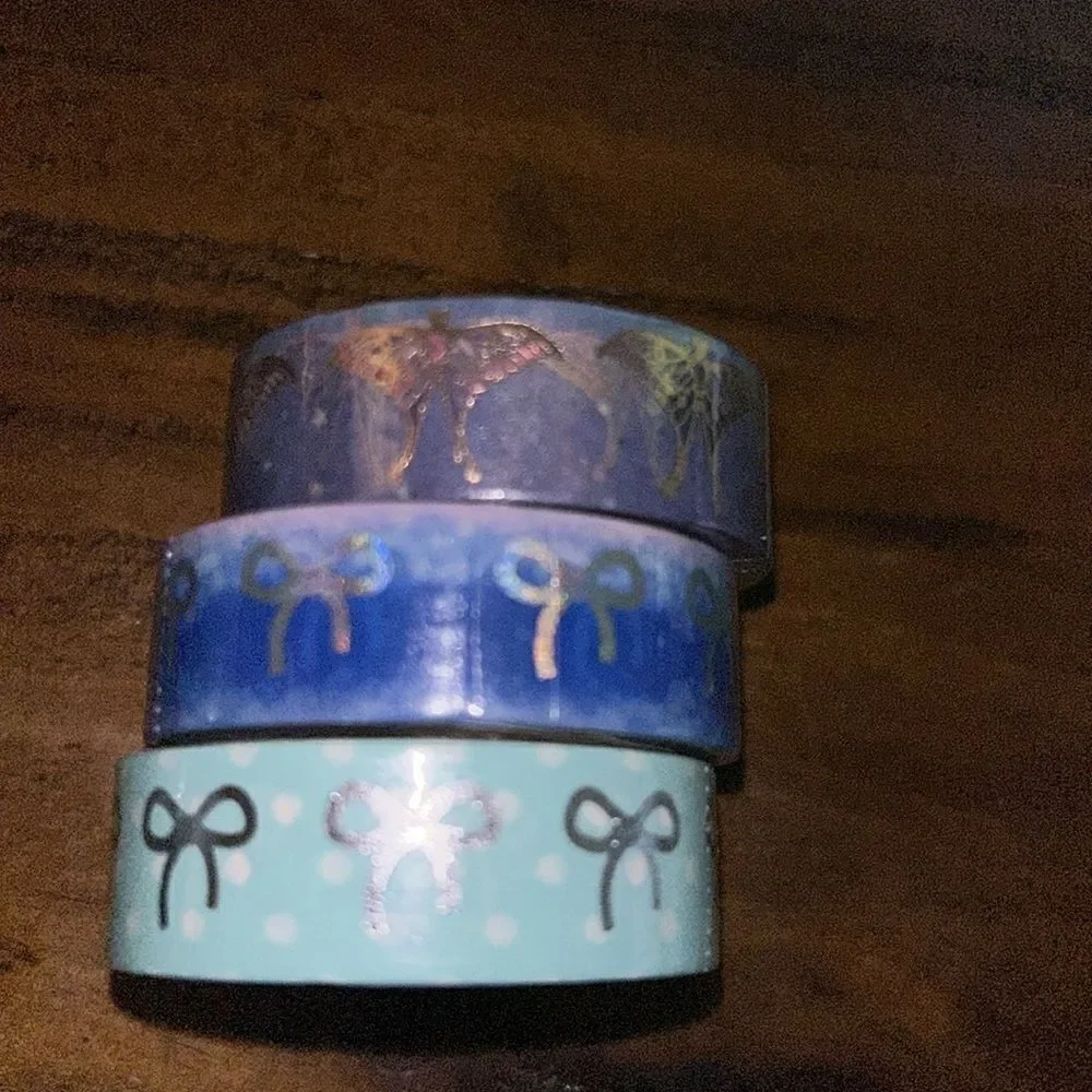 Simply Gilded 16 NEW Washi tapes Different colors and sizes